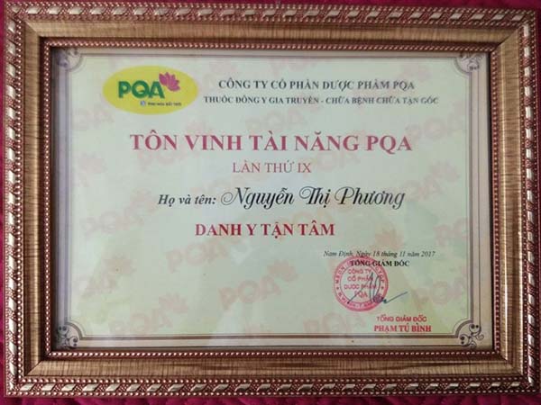 Danh y tận tâm Thu Phương PQA